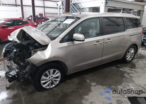 2017 Kia Sedona Lx из США, поврежденный, VIN KNDMB5C19H6233543